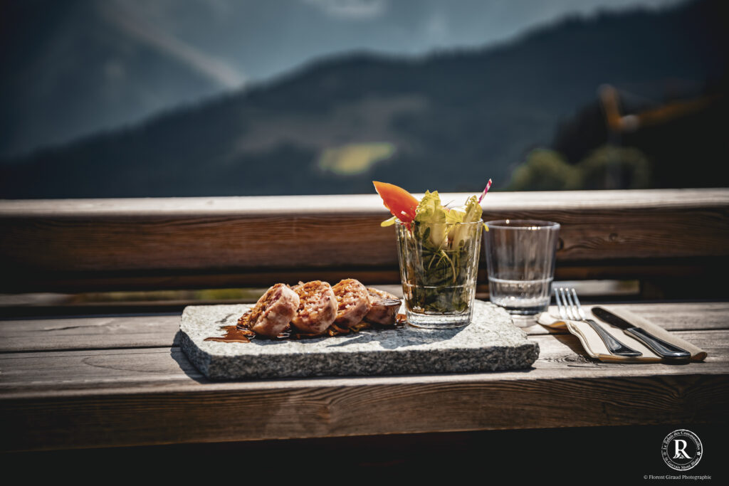 Découvrez notre carte du restaurant face au Mont-Blanc