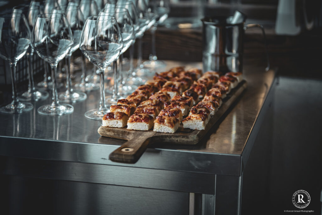 Planche à partager lors des évènements privés au restaurant
