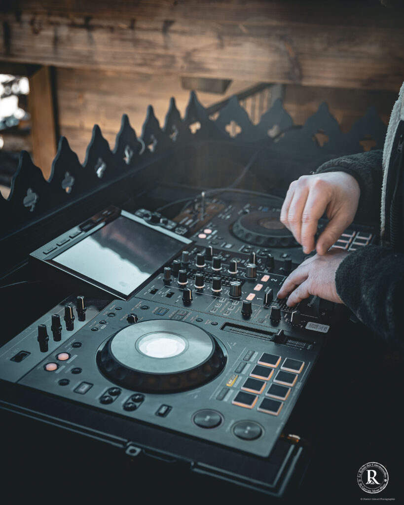 Événement musical sur notre terrasse panoramique face au Mont-Blanc.